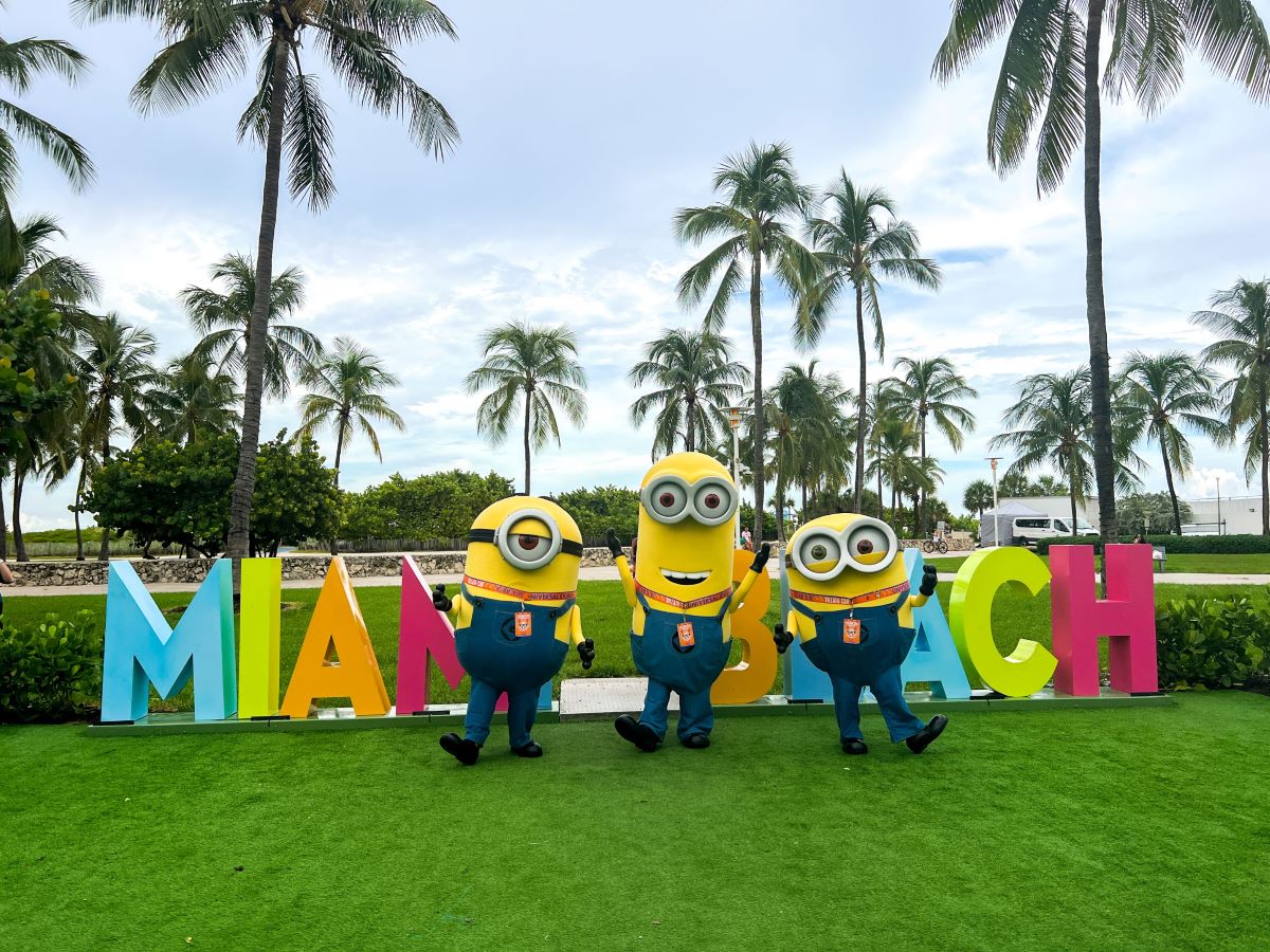 Minions Visit Miami on Way to Villain-Con (Then Tampa)