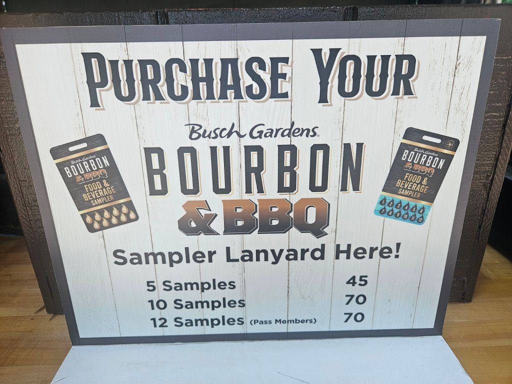Sampler Lanyards Busch Gardens