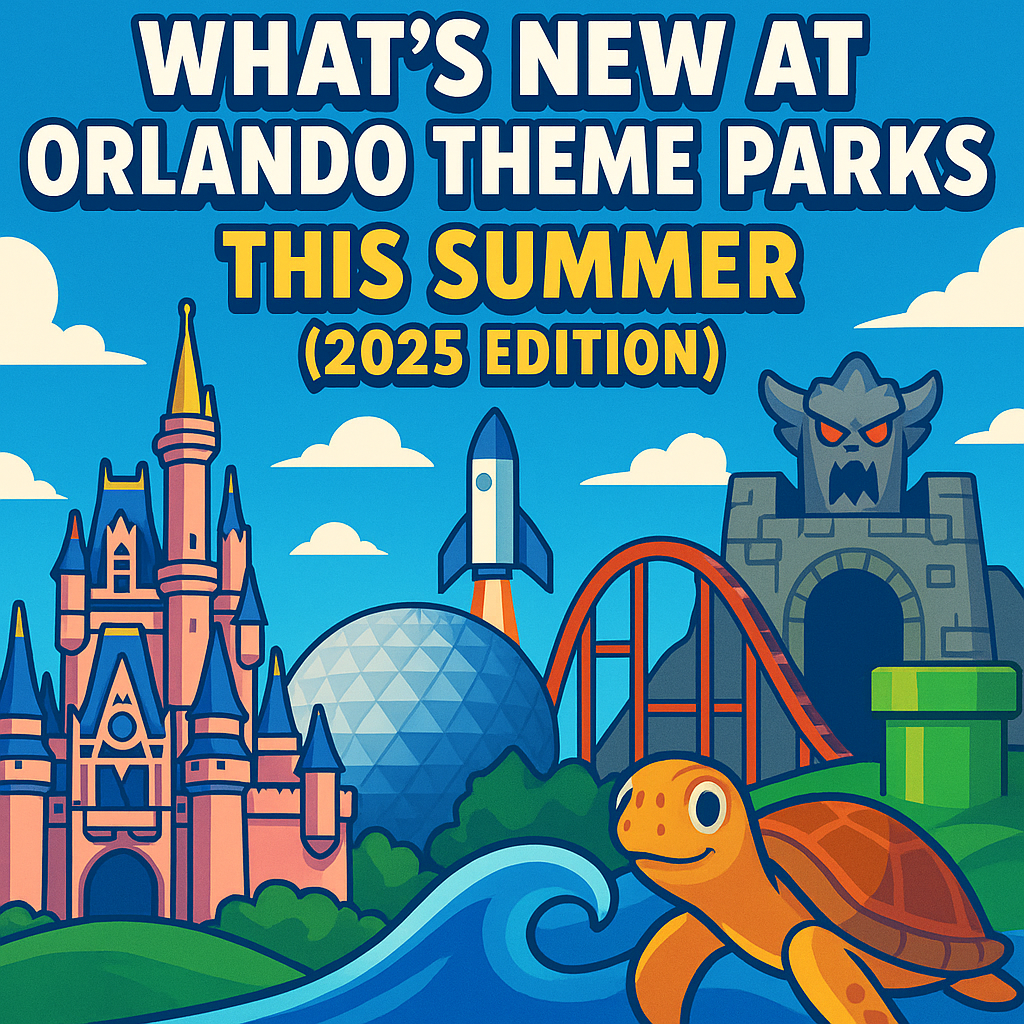 What’s New at Orlando Theme Parks This Summer (2025 Edition)