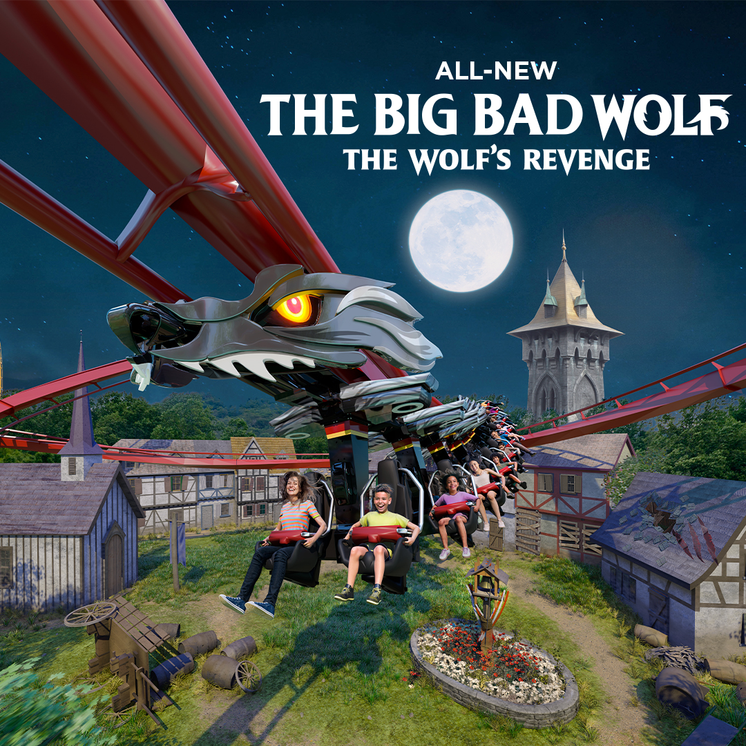 The Legacy Lives On: The Big Bad Wolf Returns to Busch Gardens Williamsburg!