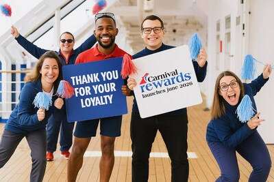 Carnival Cruise Line Unveils Game-Changing Loyalty Program: “Carnival Rewards”™ Launching in 2026