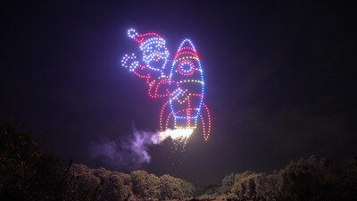 Holidays in the Sky Returns to Holiday World & Splashin’ Safari with 500 Drones and Pyrotechnics 🎇