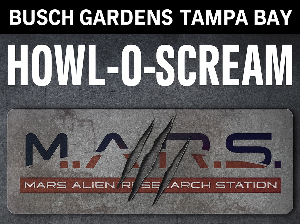 🛸 M.A.R.S. Brings Alien Horror to Howl-O-Scream 2025 at Busch Gardens Tampa Bay
