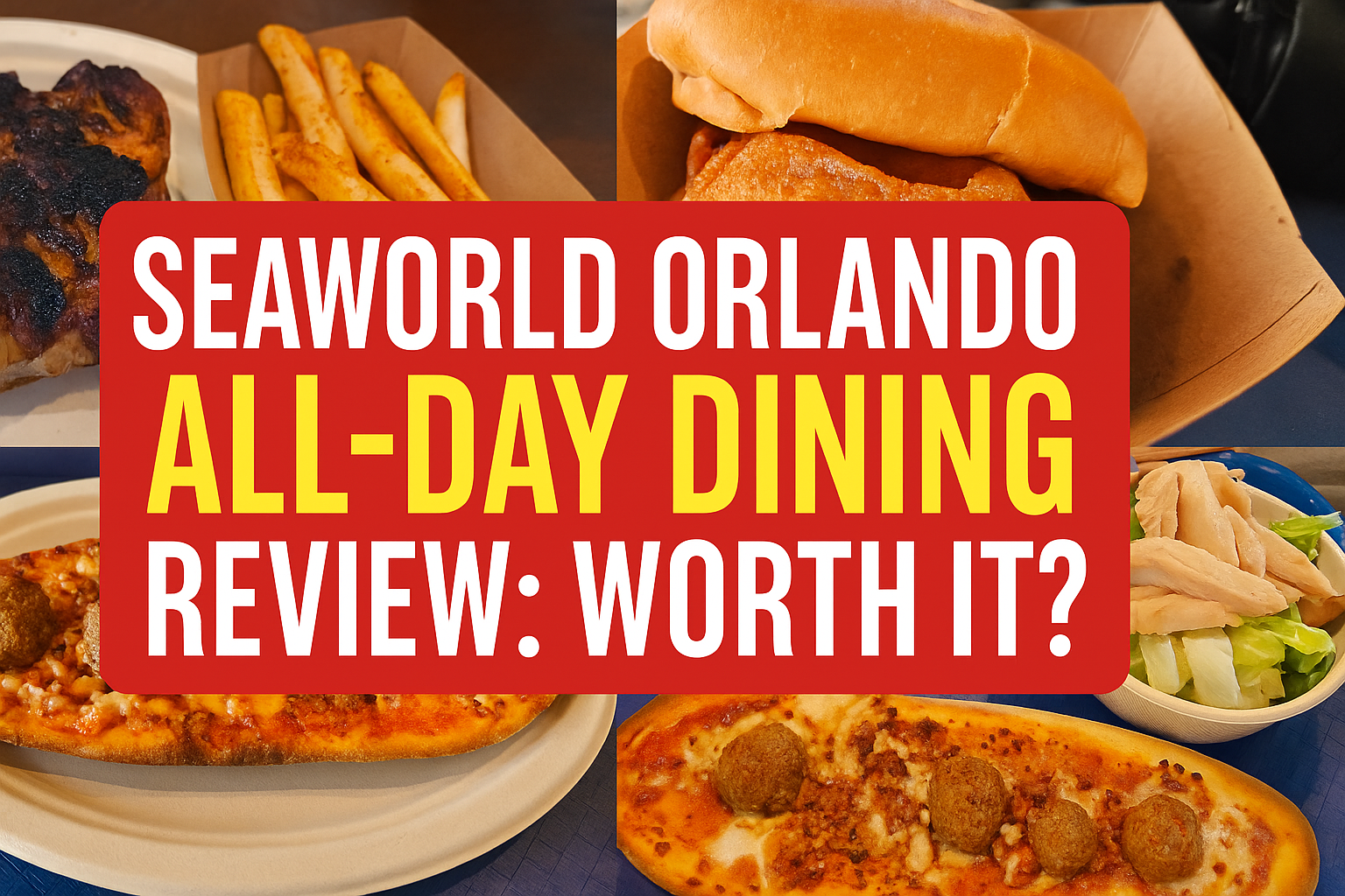 SeaWorld Orlando All-Day Dining Review: Is It Worth the Bite?